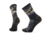 Smartwool Hike Light Cushion Mountain Moose Crew Socks - Mens, Deep Navy, Small, SW002686092100S000