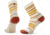 Smartwool Hike Light Cushion Stitch Stripe Mid Crew Socks - Womens, Natural, Small, SW0015771001-S