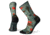 Smartwool Hike Light Desert Solitaire Print Crew Socks - Mens, Frosty Green, Medium, SW001248B72-M