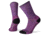 Smartwool Hike Light Down the River Print Crew Socks - Womens, Desert Orchid, Large, SW001240C96-L
