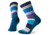 Smartwool Hike Medium Saturnsphere Crew Socks - Womens, Ocean Abyss, Small, SW001298E21-S