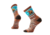 Smartwool Hike Targeted Cushion Bear Stripe Mid Crew Socks - Mens, Picante, Large, SW002880J33100L000