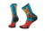 Smartwool Hike Targeted Cushion Geo Fox Print Crew Socks - Womens, Capri, Small, SW002687810100S000