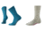 Smartwool Hike Ultra Light Crew Socks - Women's, Glacial Blue, Oatmeal