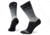Smartwool Hike Ultra Light Sulawesi Crew Socks - Womens, Black, Medium, SW004033001-M