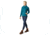 Smartwool Hudson Trail Pullover Fleece Sweater - Womens, Ocean Abyss, Small, SW000313E21-S