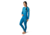Smartwool Intraknit Merino 200 Pattern Bottom - Womens, Ocean Abyss/Wave Blue Floral Scape, Small, SW016416F34-S