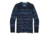 Smartwool Intraknit Merino 200 Pattern Crew - Mens, Deep Navy Mountain Stripe, Small, SW016407F26-S