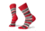 Smartwool Margarita Socks - Womens, Crimson/Black, Medium, SW0SW717C69-M