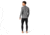 Smartwool Merino 1/4 Zip 150 Baselayer - Men's, Medium, Light Gray Heather, SW000752545M