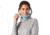 Smartwool Merino 150 Neck Gaiter, Wave Blue Stripe, 1FM, SW018028D53-1FM