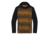 Smartwool Merino 250 Baselayer Hoodie - Mens, Military Olive Mountain Scape/Black, Medium, SW016359E81-M