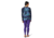 Smartwool Merino 250 Baselayer Pattern Crew - Womens, Deep Navy Forest Scape, Small, SW016371E43-S