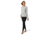 Smartwool Merino 250 Baselayer Pattern Crew - Womens, Light Gray Traced Dahlia, Extra Large, SW016371E41-XL