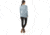 Smartwool Merino 250 Baselayer Pattern Crew - Womens, Nile Blue Medallion, Small, SW0NP226C17-S