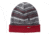 Smartwool Merino 250 Reversible Pattern Cuffed Beanie, Charcoal Margarita, Small/Medium, SW018019C13-S/M