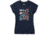 Smartwool Merino Sport 150 Cactus Crop Tee - Womens, Deep Navy, Medium, SW015139092-M