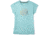 Smartwool Merino Sport 150 Mountain Reflection Tee - Womens, Wave Blue Heather, Small, SW016139D25-S
