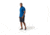 Smartwool Merino Sport 150 Short Sleeve Button Down - Mens, Alpine Blue, Small, SW016203B25-S