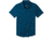 Smartwool Merino Sport 150 Short Sleeve Button Down - Mens, Alpine Blue, Small, SW016203B25-S