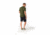 Smartwool Merino Sport 150 Short Sleeve Button Down - Mens, Moss Green Heather, Small, SW016203B45-S