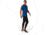 Smartwool Merino Sport 150 Tee - Mens, Alpine Blue, Small, SW016136B25-S