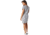 Smartwool Merino Sport Short Sleeve Dress - Womens, Barely Blue Zig Zag Print, Medium, SW016235D81-M