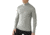 Smartwool Microweight Zip T - Men's-Silver Grey Heather Stripe -Large