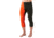 Smartwool NTS 250 CB BB Capris, Olive H/Br Orange, Large, SW0NP661309-L