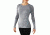 Smartwool NTS Light 195 Crew - Womens-Printed Silver Grey Heather-Large