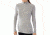 Smartwool NTS Mid 250 Zip T - Women's-Large-Light Grey Heather / Natural