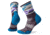 Smartwool PhD Outdoor Light Pattern Mid Crew Socks - Womens, Bordeaux, Large, SW001144590-L