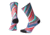 Smartwool PhD Outdoor Light Print Crew Socks - Womens, Deep Marlin, Medium, SW001401C51-M
