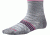 Smartwool PhD Outdoor Ultra Light Mini Sock - Women's-Light Gray Heather-Large