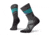 Smartwool PhD Pro Approach Crew Socks - Womens, Charcoal, Medium, SW001034003-M