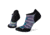 Smartwool PhD Run Light Elite Chevron Print Micro Socks - Womens, Wave Blue, Large, SW001233D24-L