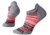 Smartwool PhD Run Light Elite Striped Micro Sock - Women's, Light Gray, Large SW000772039-L