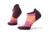 Smartwool PhD Run Light Elite Striped Micro Socks - Womens, Bordeaux, Small, SW000772590-S