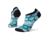 Smartwool PhD Run Ultra Light Hex Print Micro Socks - Womens, Capri, Small, SW001232810-S