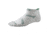 Smartwool PhD Run Ultra Light Micro Sock - Women's-Silver Grey Heather-Medium
