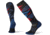 Smartwool PhD Ski Light Pattern Sock - Mens, Black/Dark Navy, Large, SW001090105-B/DNAL