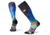 Smartwool PhD Ski Ultra Light Benchetler Print Socks, Multi Color, Medium, SW001199150-M