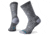 Smartwool Poinsettia Graphic Crew Socks - Womens, Medium Gray, Medium, SW003989052-M