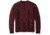 Smartwool Ripple Ridge Crew Sweater - Mens, Tibetan Red H-Charcoal Heather, Large, SW000297A78-L