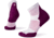 Smartwool Run Targeted Cushion Ankle Socks - Womens, H76 Purple Eclipse, Medium, SW001675H76M