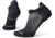 Smartwool Run Zero Cushion Low Ankle Socks - Womens, 001 Black, Medium, SW001668001M