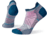 Smartwool Run Zero Cushion Low Ankle Socks - Womens, 052 Medium Gray, Small, SW001668052S