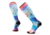 Smartwool Ski Zero Cushion Ski Day Print OTC Socks - Mens, Laguna Blue, Small, SW002144J96100S000