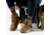 Smartwool Hike Targeted Cushion Striped Crew Socks - Mens