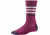 Smartwool Striped Hike Light Crew Sock - Women's-Berry/Desert Purple-Small